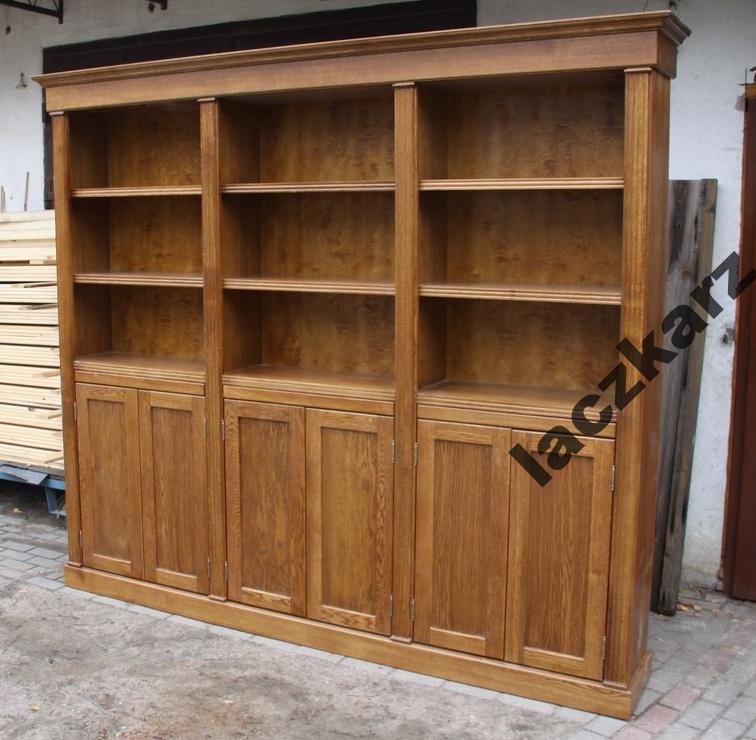 BIBLIOTEKA DĘBOWA POMORSKIE REGAŁ SECESYJNA