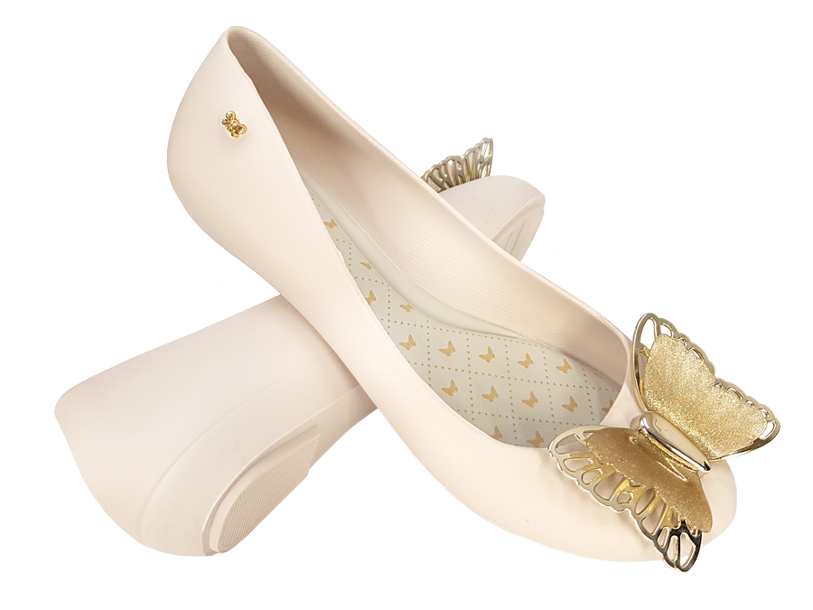 ZAXY Baleriny Butterfly Y285002 meliski beżowe 40