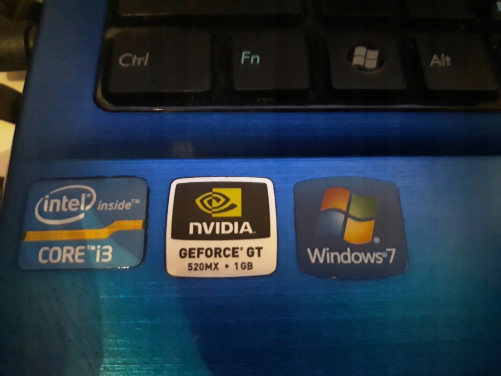 ASUS X53S NIEBIESKI