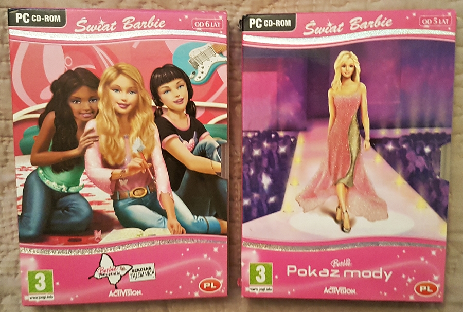 Barbie Szkolna tajemnica / Barbie Pokaz mody (PC)