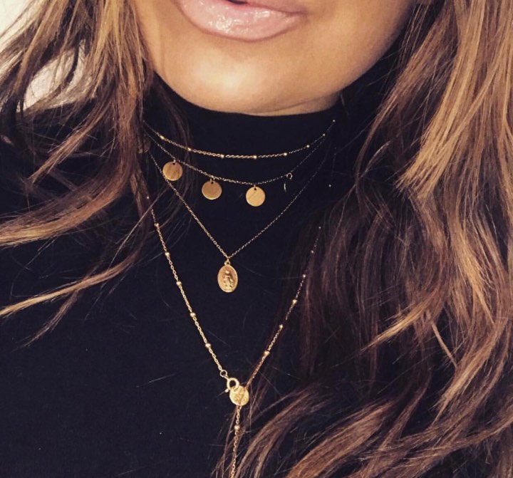 ZoZo Design choker z medalikiem maly regulowany 7362939966