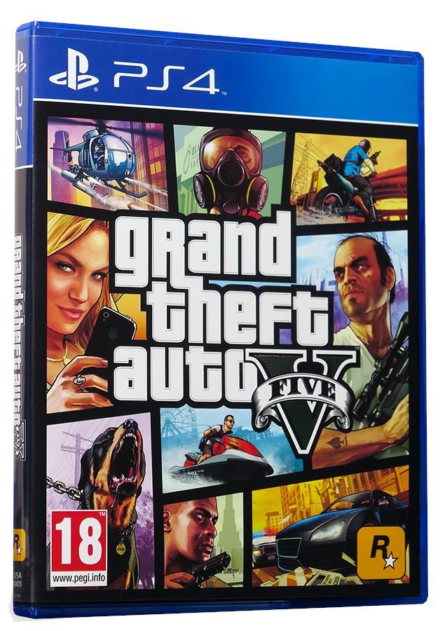 PETEL Kutno PS4 GTA 5 Grand Theft Auto V PL Box