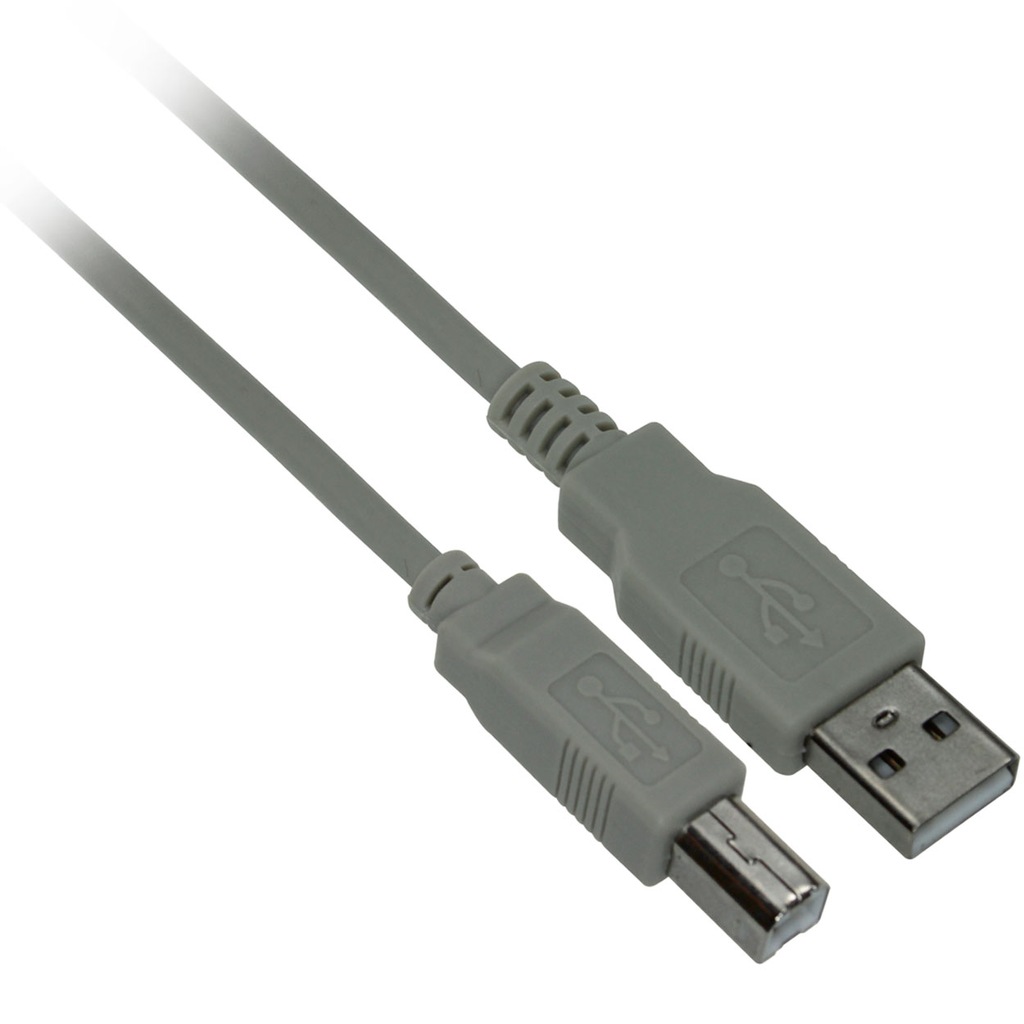 Kabel USB AB A-B do drukarki,do skanera. 280 sztuk