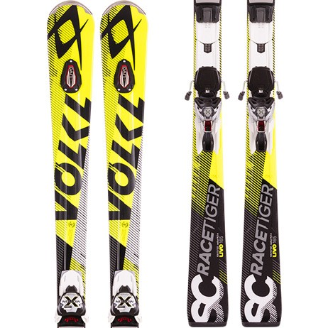 Narty Volkl Racetiger SC UVO wiązania xMotion 165