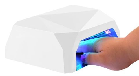 LAMPA UV HQ UTWARDZA LED + UV + ZASILACZ BIAŁA