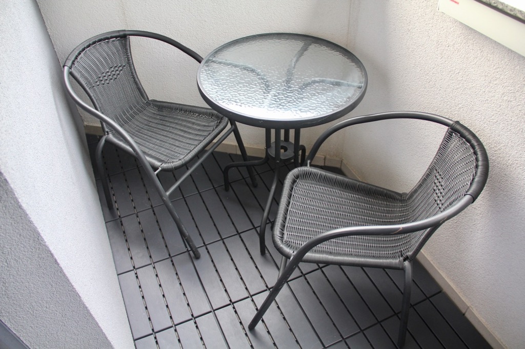 Stół + 2 krzesła Jysk Blokhus Balkon/Ogród 7377301695 oficjalne