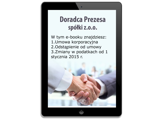 Doradca Prezesa spółki z o.o., wydanie 01-02/2015