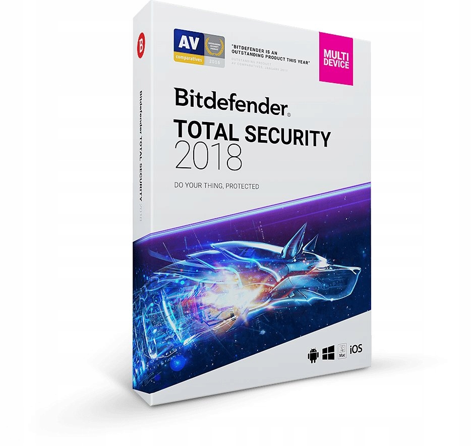 Bitdefender Total Security 90 DNI / 5 urządzeń