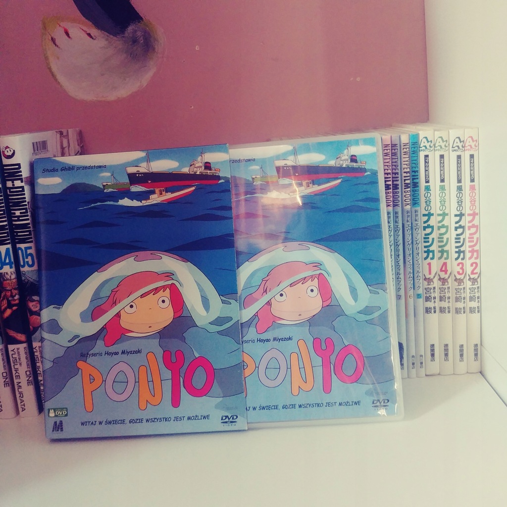 ponyo stugio ghibli manga anime płyta