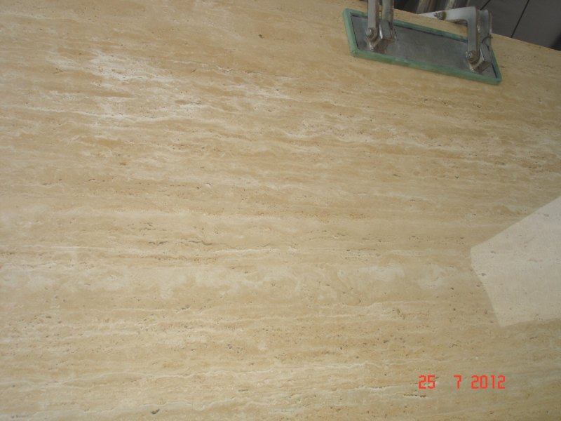 Trawertyn Classico Romano gr.2cm slaby żywicowane