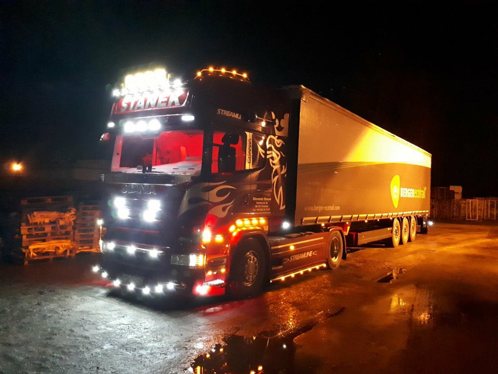 ORUROWANIE - ORUROWANIA GÓRNE SCANIA + OŚWIETLENIE