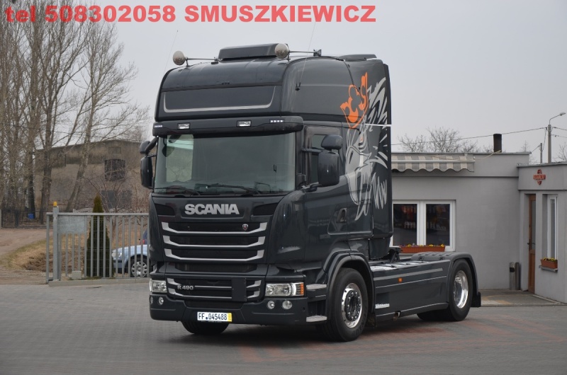 SCANIA R 490 EURO 6 XENON NAVI ALUSY FULL OPC. 556