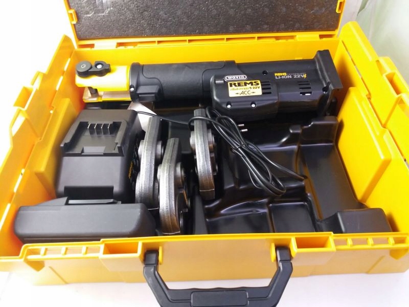 ZACISKARKA REMS MINI-PRESS S 22V L-BOXX WALIZKA/F