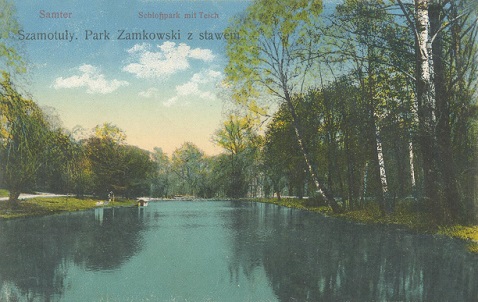 SZAMOTUŁY PARK ZAMKOWY  reprodukcja