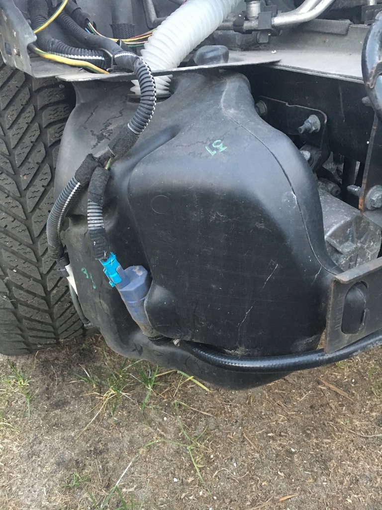 Peugeot 307 307cc zbiornik płyn spryskiwaczy xenon