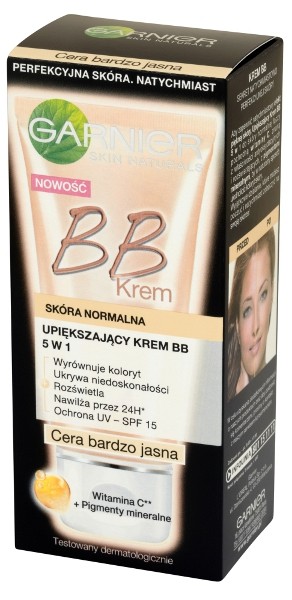 GARNIER BB KREM UPIĘKSZAJĄCY 5W1 CERA BARDZO JASNA