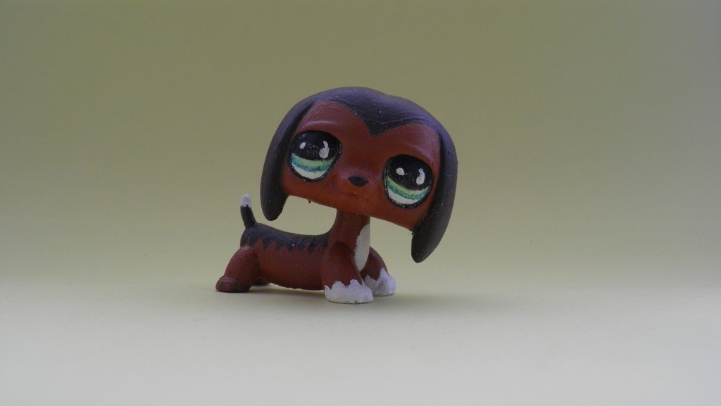LITTLEST PET SHOP LPS CUSTOM PRZERÓBKA pies jamnik