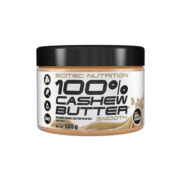 SCITEC NUTRITION 100% CASHEW BUTTER SMOOTH 500G