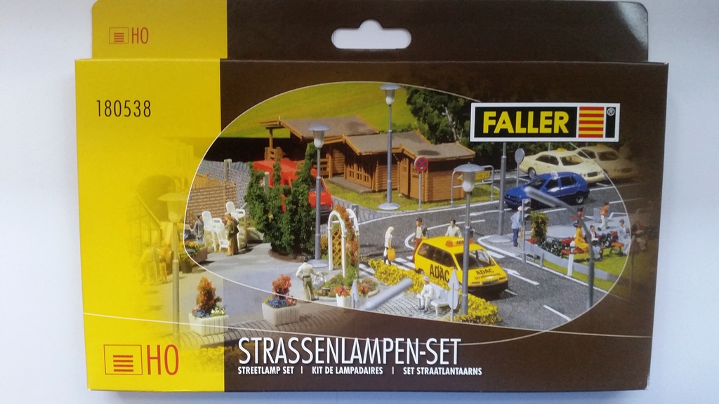 Faller 180538 Lampy uliczne 1:87 H0