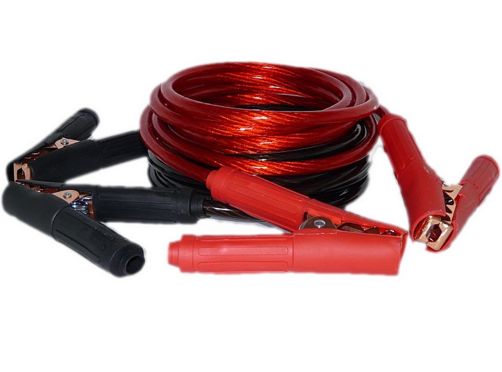 KABLE ROZRUCHOWE 35mm2 BARDZO MOCNE TIR BUS - 6m
