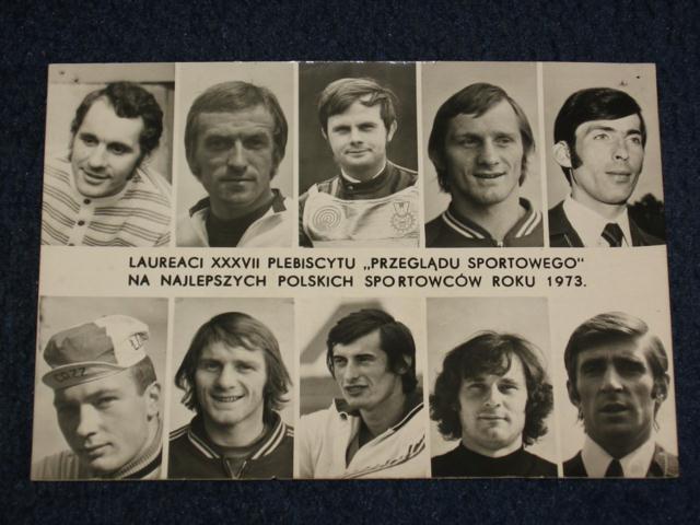 ZDJĘCIE - LAUREACI PRZEGLĄDU SPORTOWEGO- 1973 ROK