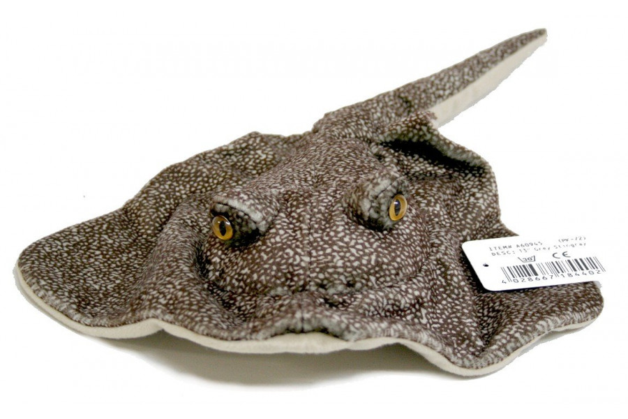 MASKOTKA PLUSZOWA PŁASZCZKA RAJA MANTA 33cm ROXI