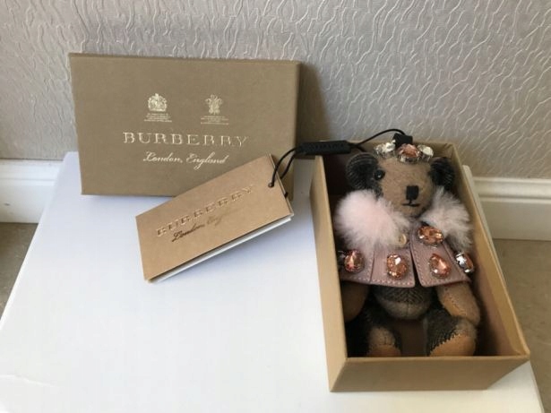 brelok burberry do torebki miś