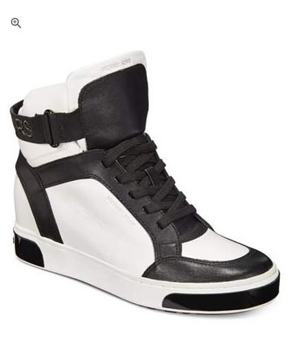 Michael kors pia high best sale top sneakers