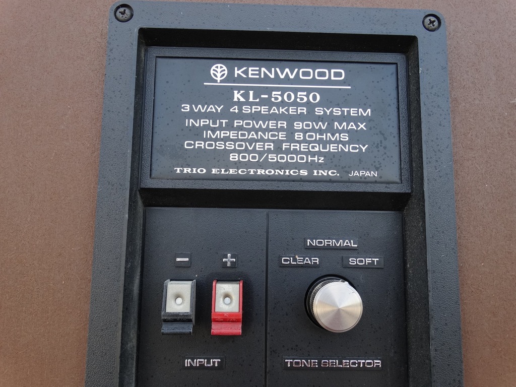 KENWOOD KL-5050 VINTAGE PORZĄDNE MARKOWE KOLUMNY 7513689138