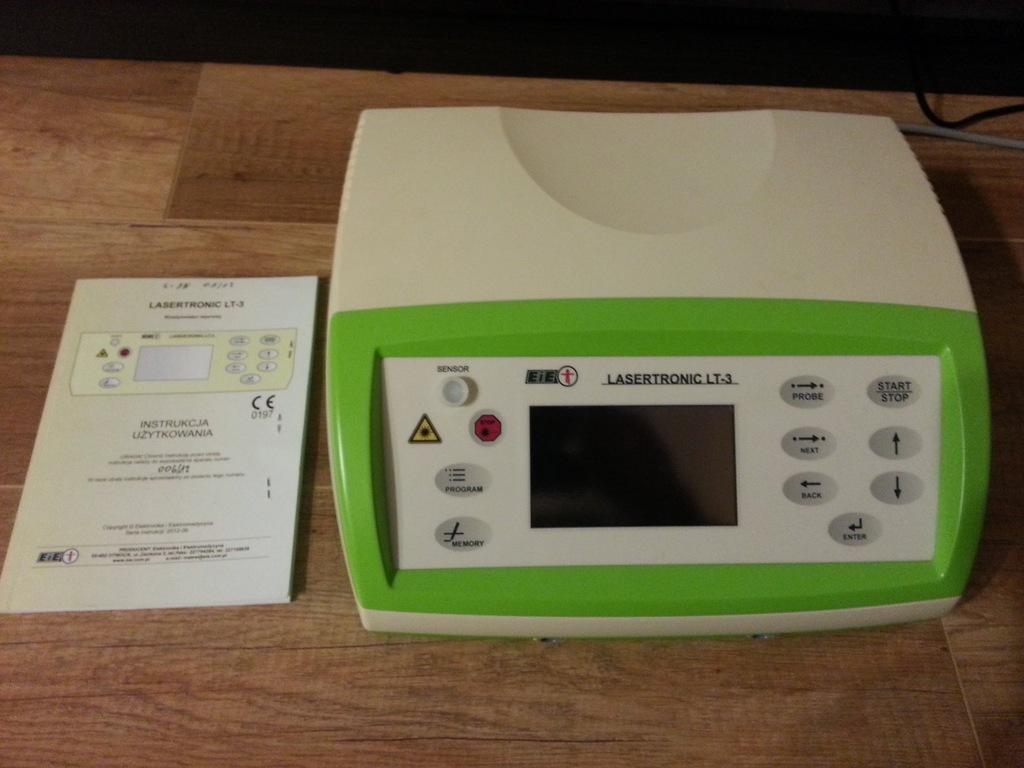 Lasertronic LT-3 + sonda S-1N +okulary ochronne