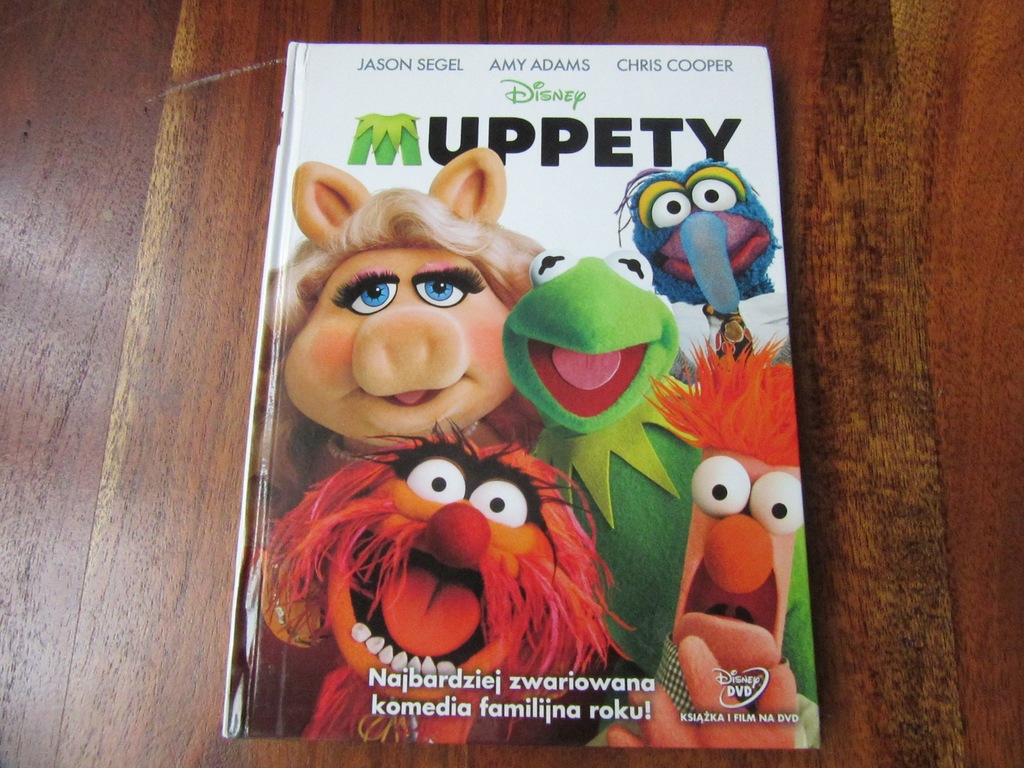 MUPPETY (KSIĄŻKA I FILM) + DODATKI SPECJALNE