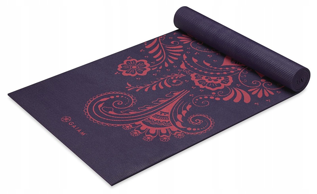 GAIAM MATA DO JOGI PREMIUM AUBERGINE SWIRL 6 MM