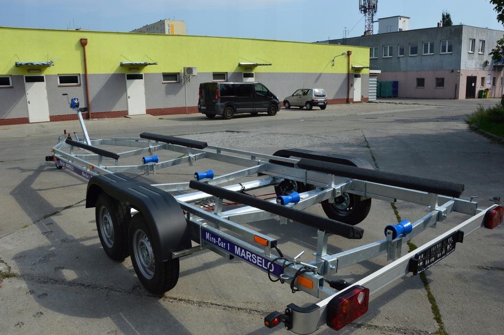 PRZYCZEPA PRZYCZEPKA PODŁODZIOWA 2700kg.MIRO-CAR1