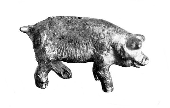 Pig - metalowa świnia - świnie 1 szt. WBM