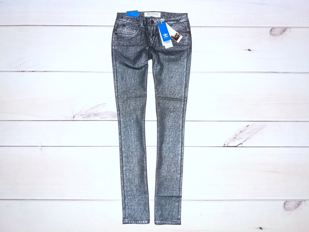 ADIDAS ORIGINALS Jeans Spodnie LEGGINS FIT 27/32