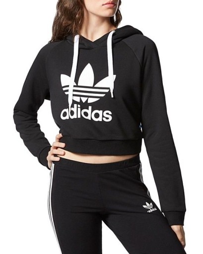 bluza adidas crop hoodie