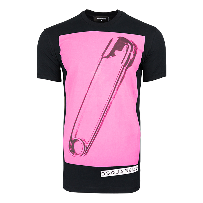DSQUARED NOWY ORYGINALNY T-SHIRT FRANK SHOP M %