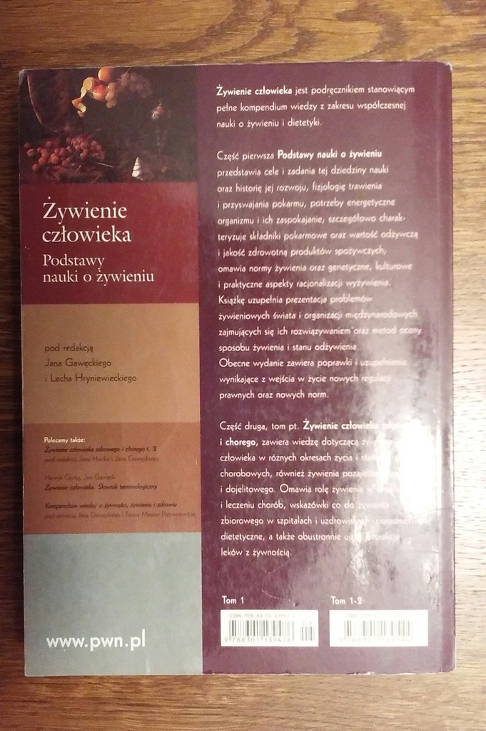 Żywienie Człowieka T1 Podstawy Nauki O żywieniu 7407321286 Oficjalne Archiwum Allegro 6354