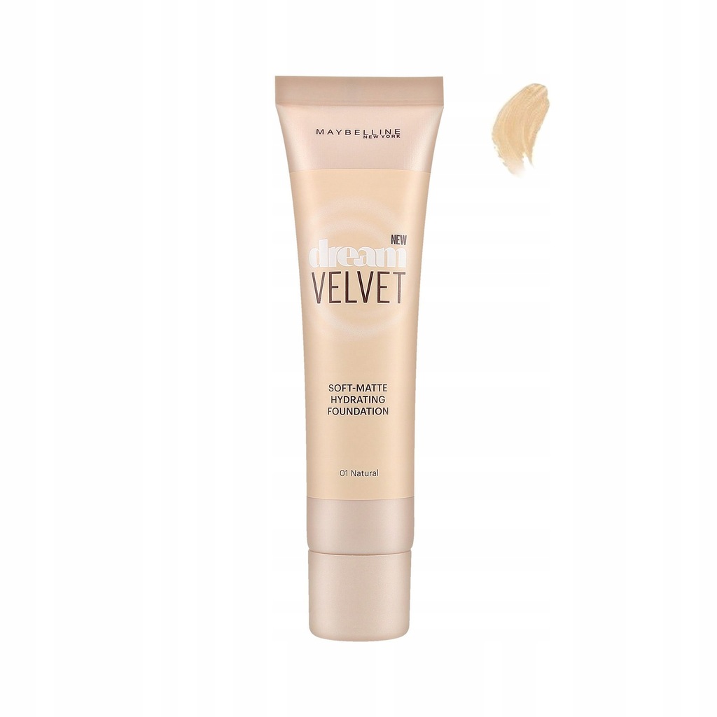 MAYBELLINE DREAM VELVET LEKKI PODKŁAD 01 NATURAL