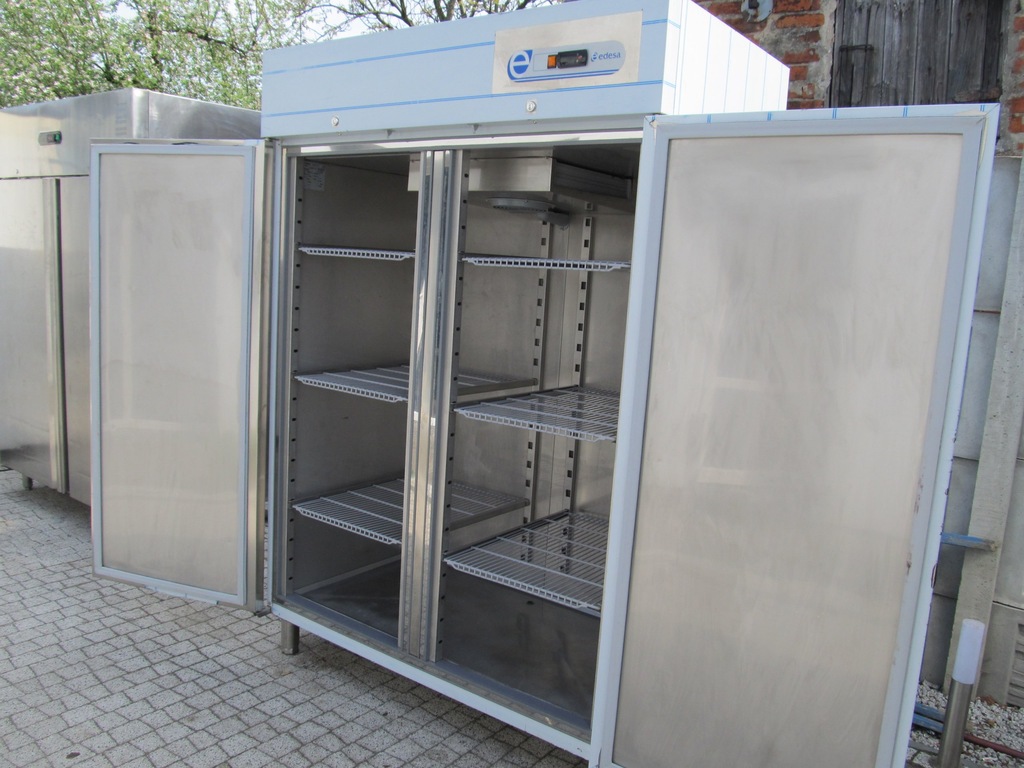SZAFA CHŁODNICZA 2 DRZWIOWA EDESA 1400L CHŁODNIA