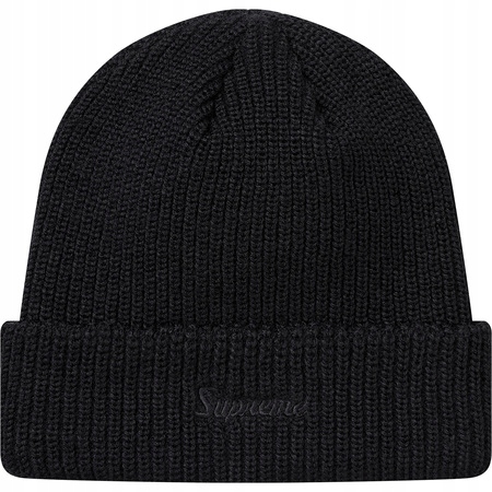 Supreme Loose Gauge Beanie Black Czapka Zimowa - 7520159857