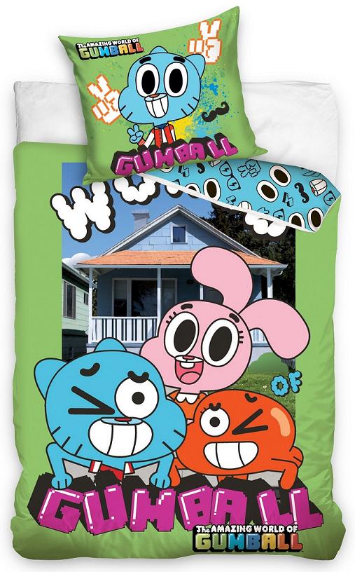 POŚCIEL 140x200 GUMBALL kot WATTERSON Penny Darwin