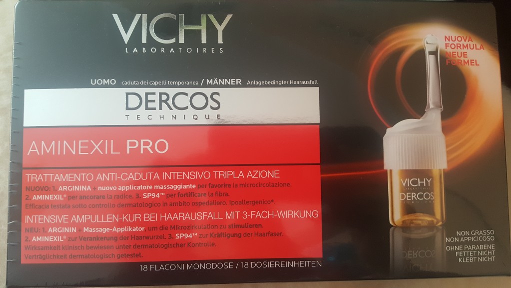 Vichy dercos aminexil pro 18ampułek. Polecam