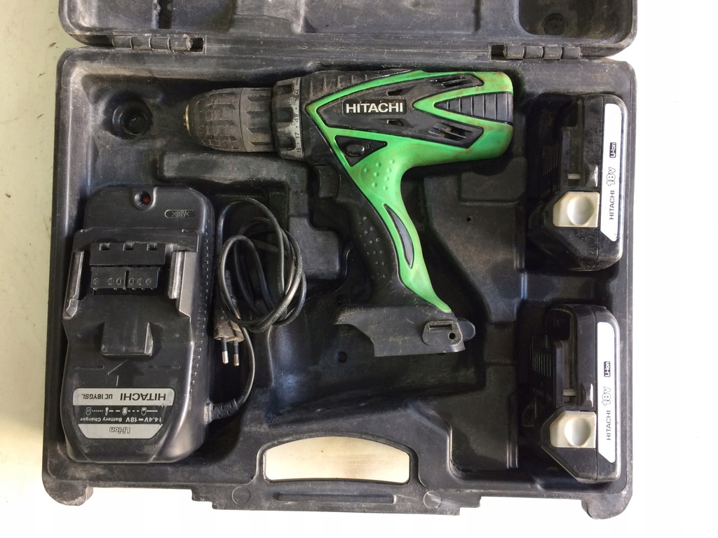 WKRĘTARKA Hitachi DS 18DSFL 2 x Aku 18V LI-ION