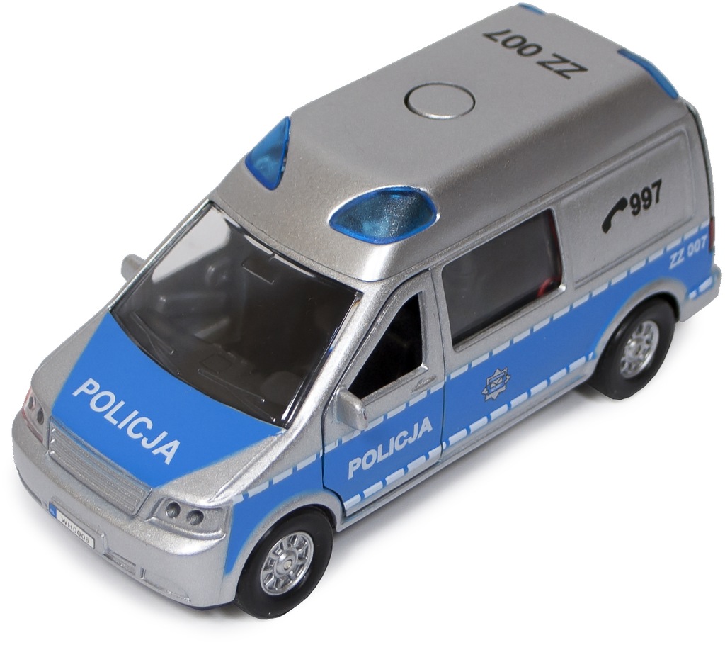 Policja BUS z sygnałami i światłem 6889