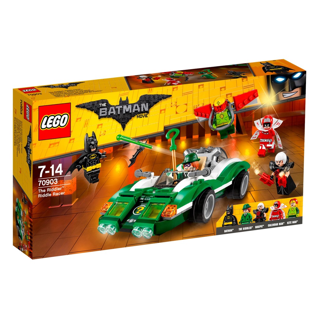 LEGO Klocki Batman Movie Wyścigówka Riddlera 70903