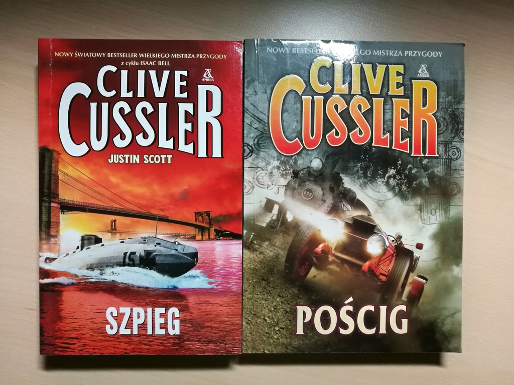 CLIVE CUSSLER - POŚCIG, SZPIEG