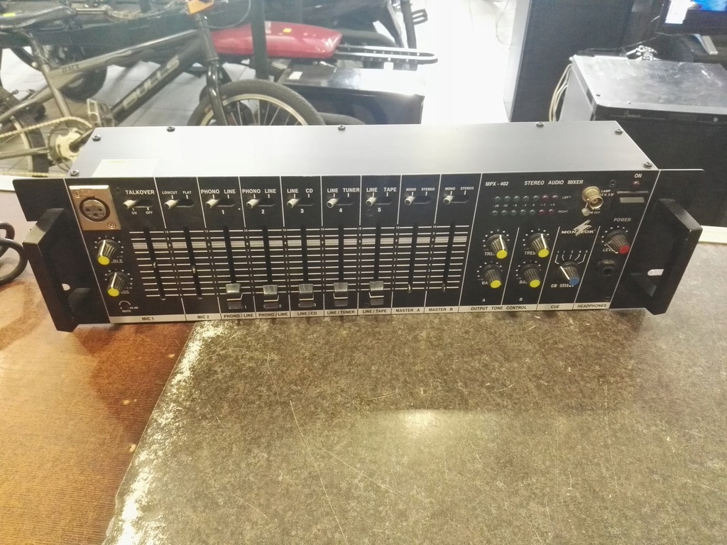 Mikser Audio Stereo MPX-402 MONACOR