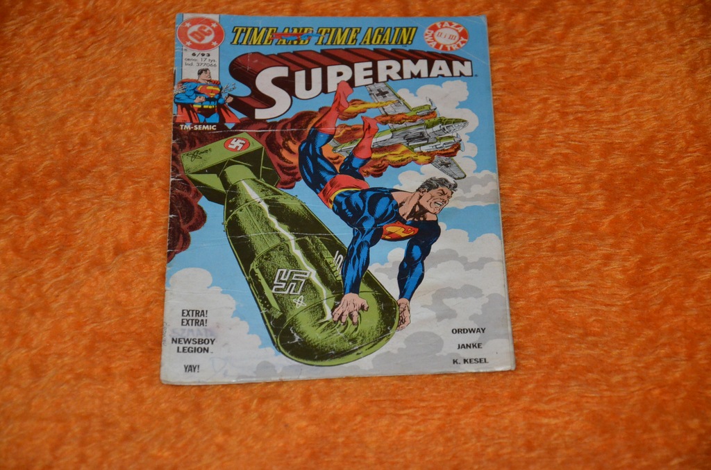 SUPERMAN faza 2 i 3 TM SEMIC 6 / 93 WARSAW GHETTO