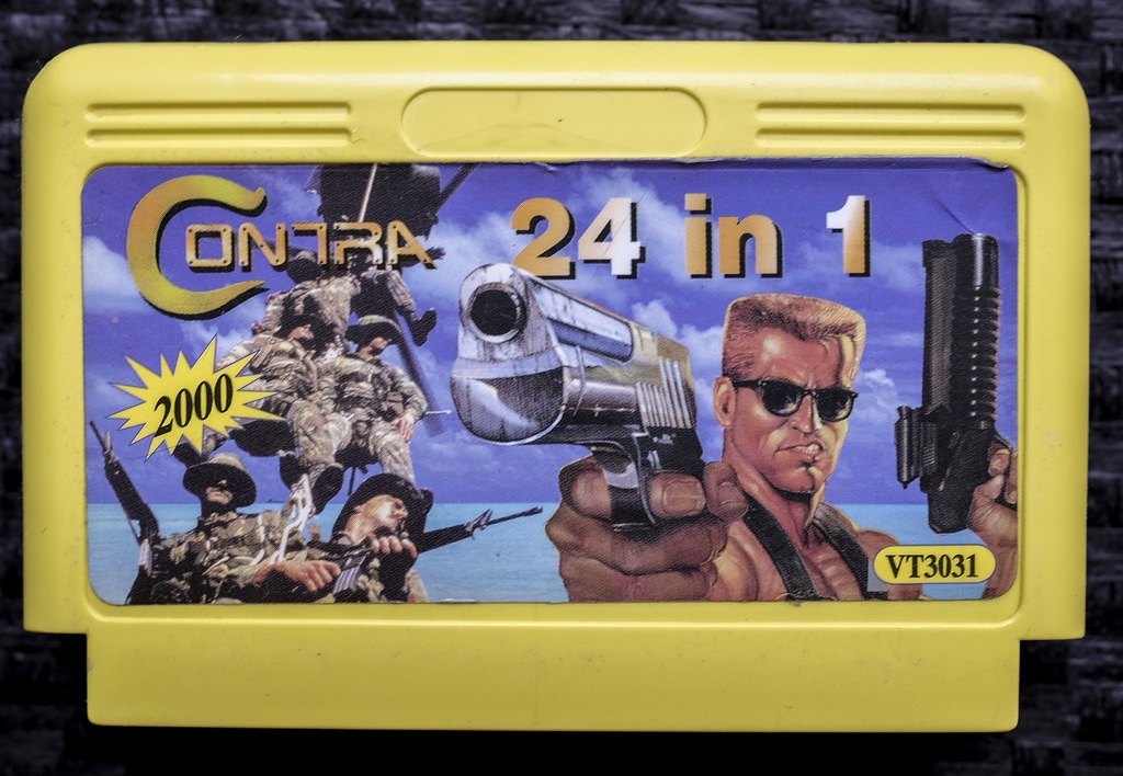 Gra Pegasus Contra 24 in 1 (VT3031) Super Stan!